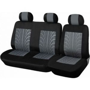 Housse de coussin de siège de voiture 1+2 places adaptée pour Ford Transit Opel Vivaro Renault Berlingo Toyota Hiace France