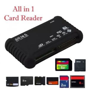 Tous en 1 multi lecteur de carte mémoire USB pour SD SDHC Mini Micro M2 MMC XD CF MS yj249