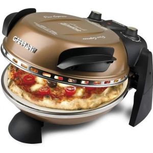 Four à Pizza - G3Ferrari - Delizia - 1200W - Acier inoxydable - Cuivre - 400°C
