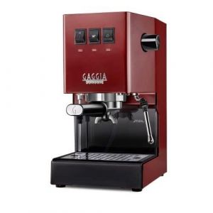 Machine &agrave; caf&eacute; - GAGGIA - CLASSIC EVO - Rouge - Acier inoxydable - Performance optimale