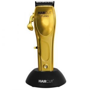 HAIR CUT Furio TH39 &mdash; Tondeuse professionnelle fil/sans fil lame 45 mm acier japonais DLC 5 hauteurs 03&ndash;33 mm 7500 tr/min