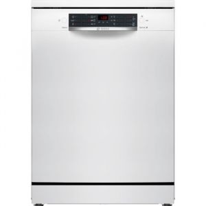 Lave-vaisselle pose libre BOSCH SMS26AW01F SER2 - 12 couverts - Induction - L60cm - 48 dB - Blanc