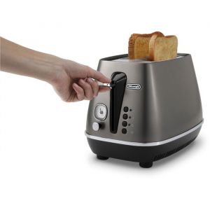 Grille-pain - DELONGHI - CTIN2103.TB - 2 tranches - 900 W - Fonction de d&eacute;givrage