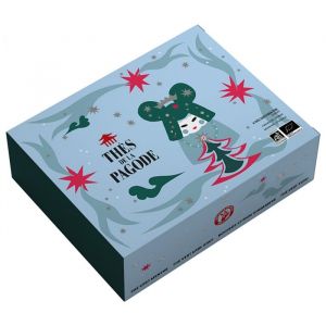 Thés de la Pagode Coffret Découverte 4 Thés Bien-Être/Santé Bio 32 Sachets