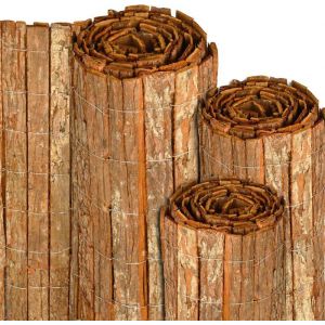 Sol Royal Canisse en ecorce 80x300cm SolVision R63 haie brise-vue jardin terrasse balcon Protection regards vent soleil