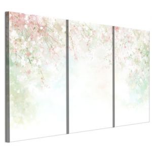 Tableau Decoration Murale - LUMASOUL - 2-2-1-0-2-2-9-3 - &Eacute;clectique Motif - 3 parties - Bleu - 120x80 cm