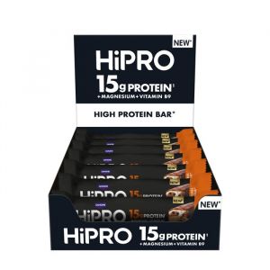 Barres prot&eacute;in&eacute;es Danone - HiPro Protein Bar - Caramel Boite de 12