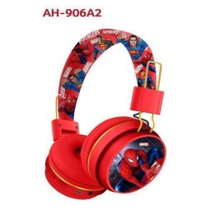 Casque Bluetooth Enfant Spiderman – Sans Fil – Volume Limité 85 dB – Écouteurs Sécurisés – Léger Pliable – École & Voyage
