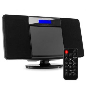 Radio Bluetooth - AUDIZIO - Nimes - 50W - Lecteur CD/MP3 - Alarme intégrée - Télécommande incluse
