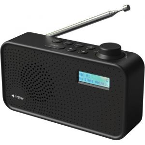 Poste Radio Dab/Dab+/FM Portable Aliment&eacute;es par Batterie et Secteur Radio Num&eacute;rique Terrestre Rechargeable avec Chargement USB
