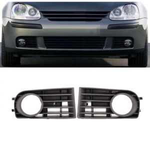 gauche et droite - Pour VW Golf 5 A5 MK5 2004 2005 2006 2007 2008 2009 phare antibrouillard cache calandre