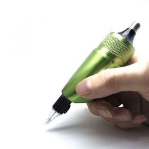 Stylo Fusée Machine à tatouer Vitesse 10000 ~ 12000 r / min（Vert）