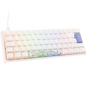 Clavier gaming - DUCKY - One 2 Pro Mini White Edition - Mécanique - Rétroéclairé RGB - USB