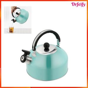 Bouilloire &agrave; th&eacute; sifflante - AKOZON - 3L - Acier inoxydable - Compatible induction - Poign&eacute;e ergonomique