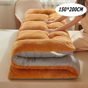 Matelas Pliable Enroulable Matelas futon Épaissir Le Tapis De Sol en Tatami Matelas de Couchage pour dortoir Cafe150x200cm