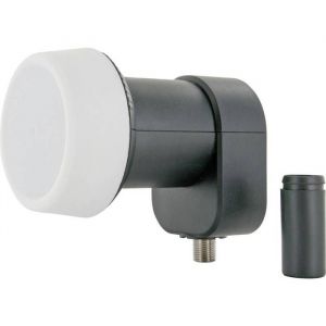 Schwaiger LNB1 Tête LNB simple Nombre dabonnés: 1 Capacité de chargement: 40 mm gris clair blanc