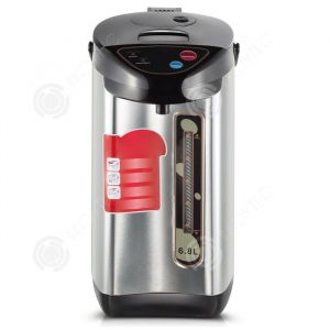 INN Bouilloire &eacute;lectrique 68L 800W 220v en acier inoxydable bouilloire isotherme bouilloire avec pompe et poign&eacute;e bouilloire inox