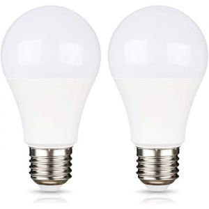 TRAHOO-Ampoule LED E27 12V 9W Blanc Chaud 3000K 750LM Lumi&egrave;re de 270&deg; Ampoule AC DC 12 volt 24V E27 LED Lampe pour Camping [J117]