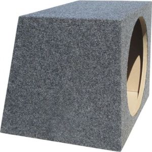 BOÎTE VIDE BOITIER VIDE pour subwoofer 30.00 cm 300 mm 12 forme trapézoïdale 30 litres en suspension pneumatique (boitier fermé)