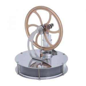 Moteur Stirling Ultra-basse temp&eacute;rature moteur mod&egrave;le de moteur &agrave; vapeur Kit fabrication jusqu&agrave; 180-200 tours