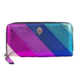 Portefeuille - KURT GEIGER - ZIP AROUND - Multicolore - Cuir - Souple