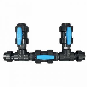 Kit By Pass Piscine Pompe à Chaleur - EDG - Diamètre 50 mm - Avec Vannes de Réglage
