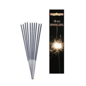 Cierges magiques 18cm (sachet de 10) (dur&eacute;e 30s)