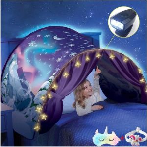 Dream TentsTente De Rêve Tente De Lit Pop Up Tente pour Enfants Tente pliable Fille Intérieur Cadeau De Noël
