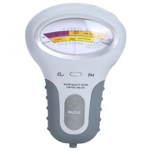 Outil de test de testeur électronique de qualité de leau de léquipement de détection de chlore résiduel PH de piscine 2 en 1