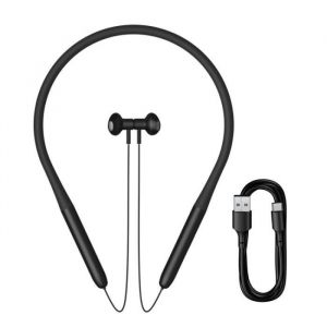 BASEUS Bowie P1 Ecouteurs Bluetooth intra-auriculaires avec tour de cou Casque Bluetooth Casque de Sport - Noir