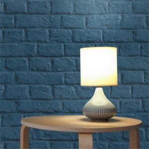 Papier Peint Pierre Vicco M1-No.1568 Papier peint intiss&eacute; Bleu Pierre Uni