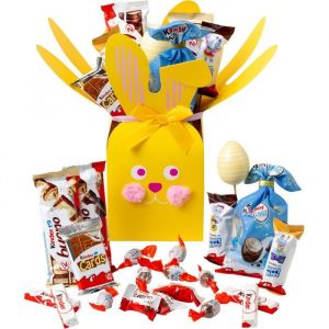 Onza Chocolat De Paques Kinder - Coffret Cadeau De Bonbons Kinder Bueno Oeufs De Paques 2025 Kinder Mini Eggs Happy Hippo Biscu