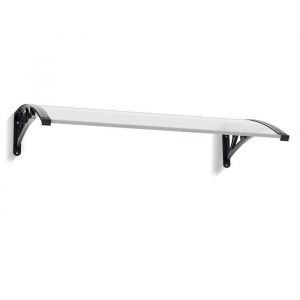 Clanmacy Auvent pour porte Auvent de porte entrée marquise de terrasse 100 x 150 cm MARQUISE - AUVENT POUR PORTE