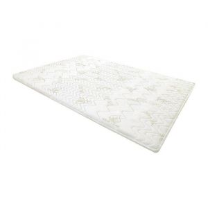 Surmatelas 140 x 190 cm m&eacute;moire de forme coutil aloe vera &eacute;p.5cm - ANTASSE de NATUREA
