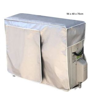 Housse Climatiseur Extérieur Couverture Etanche Climatiseur Housse Anti-poussière Couverture extérieure de climatiseur96x40 x 70cm