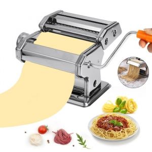 Machine &agrave; P&acirc;tes Laminoir &agrave; P&acirc;tes En Acier Inoxydable Pour Tagliatelle Spaghettis Lasagnes