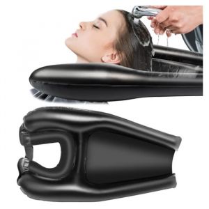 Bac à shampooing portable - Non spécifié - Noir - Confortable - Léger - Gonflable