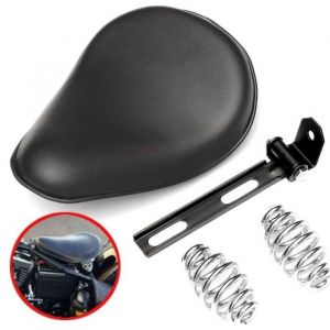 Moto 3 SOLO Support Selle Si&egrave;ge + Ressort Pour Harley Chopper Bobber Custom