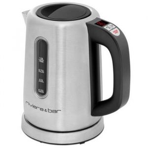 Bouilloire inox 1L Siena - Riviera&Bar - Anti-calcaire et maintien au chaud
