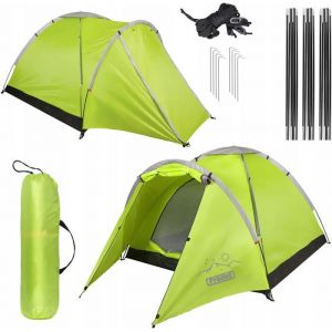 Tente touristique - PROMIS - ALPENAIR PRO - 3 personnes - Imperm&eacute;able - Vestibule avec zip
