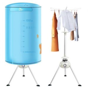 Séche à Linge Chauffant Électrique PliableUTEN 1000W Séchoir Chauffage Pliable Électrique avec Réglage de Lheure
