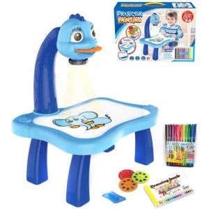 Projecteur de suivi et dessin Toytable de projection pour enfantsprojecteur Trace and Draw Toy Kids Drawing Table avec-A168