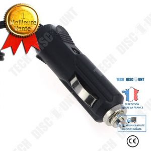 Accessoire voiture - TD® - Cordon rallonge allume-cigare 3m - 12V 24V - 10A - Plastique et métal