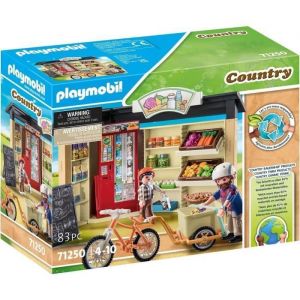 PLAYMOBIL 71250 Boutique de la ferme Country La Ferme 83 pi&egrave;ces D&egrave;s 4 ans Multicolore#Boutique Multicolore Boutiq UNIVERS MINIATURE