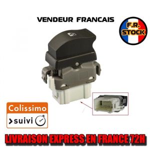 Bouton de lève-vitre électrique Renault Mégane 2 Scenic 2 Grand Scenic 2 Laguna 2 Espace 4