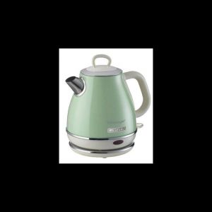 ARIETE Bouilloire Electrique 1L sans fil 1630W vert Design Vintage Rétro