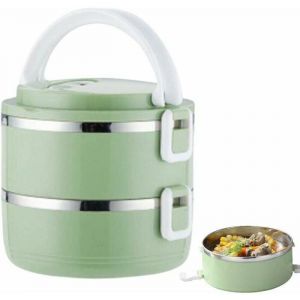Thermos pour aliments chauds 1400ml Boîte Isme Repas Chaud en Acier Inoxydable avec Poignée Récipient Alimentaire Isme pour Boite