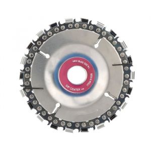 Disque de meuleuse à bois de 4 à 22 dents et ensemble de chaîne Convient pour meuleuse dangle de 100/115 mm auto chaine