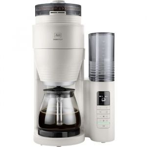 Melitta Cafeti&egrave;re Filtre AromaFresh Pro X &Eacute;dition Limit&eacute;e 15 L Gris avec Moulin en C&eacute;ramique Int&eacute;gr&eacute; 1130 W