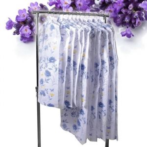 Housses lavande pour penderie - Lot de 12 housses : 6 housses 63x90cm + 6 housses 63x130cm